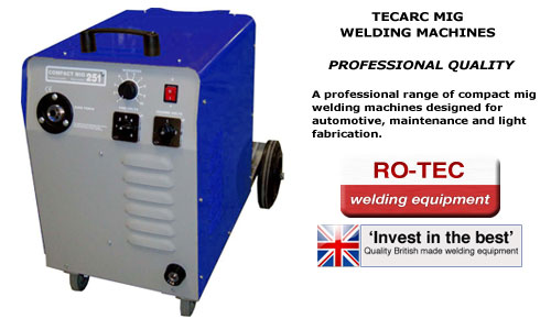 TecArc Compact Mig Welders for Automotive, Maintenance and Light Fabrication